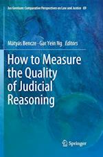 How to Measure the Quality of Judicial Reasoning