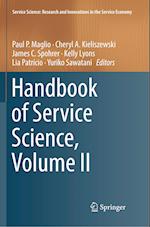 Handbook of Service Science, Volume II