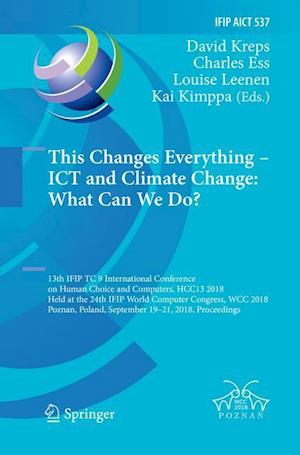 This Changes Everything – ICT and Climate Change: What Can We Do?