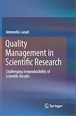 Quality Management in Scientific Research