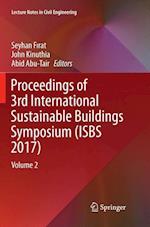 Proceedings of 3rd International Sustainable Buildings Symposium (ISBS 2017)