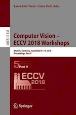 Computer Vision – ECCV 2018 Workshops