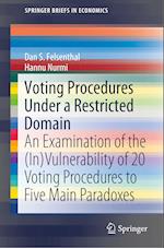 Voting Procedures Under a Restricted Domain