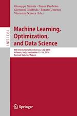 Machine Learning, Optimization, and Data Science