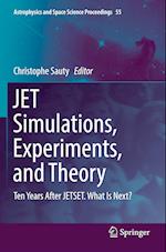 JET Simulations, Experiments, and Theory