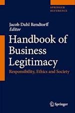 Handbook of Business Legitimacy