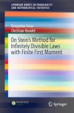 On Stein's Method for Infinitely Divisible Laws with Finite First Moment
