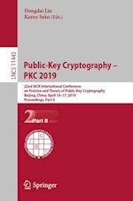 Public-Key Cryptography – PKC 2019