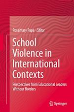 School Violence in International Contexts