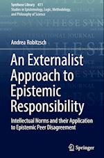 An Externalist Approach to Epistemic Responsibility