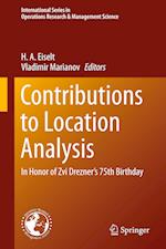 Contributions to Location Analysis