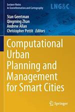 Computational Urban Planning and Management for Smart Cities