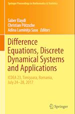 Difference Equations, Discrete Dynamical Systems and Applications