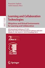 Learning and Collaboration Technologies. Ubiquitous and Virtual Environments for Learning and Collaboration