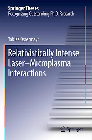 Relativistically Intense Laser–Microplasma Interactions