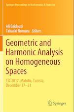 Geometric and Harmonic Analysis on Homogeneous Spaces