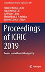 Proceedings of ICRIC 2019