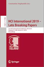 HCI International 2019 – Late Breaking Papers