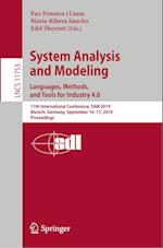 System Analysis and Modeling. Languages, Methods, and Tools for Industry 4.0