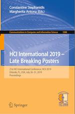 HCI International 2019 – Late Breaking Posters