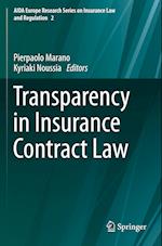 Transparency in Insurance Contract Law