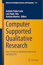 Computer Supported Qualitative Research