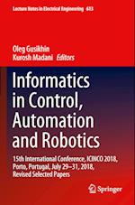 Informatics in Control, Automation and Robotics