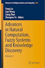 Advances in Natural Computation, Fuzzy Systems and Knowledge Discovery