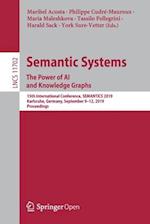 Semantic Systems. The Power of AI and Knowledge Graphs