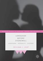 Language Before Stonewall