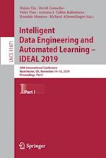 Intelligent Data Engineering and Automated Learning – IDEAL 2019