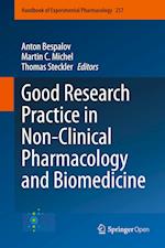 Good Research Practice in Non-Clinical Pharmacology and Biomedicine
