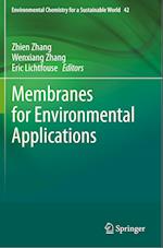 Membranes for Environmental Applications