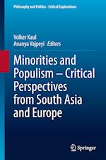 Minorities and Populism – Critical Perspectives from South Asia and Europe
