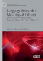 Language Research in Multilingual Settings