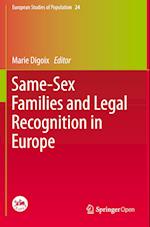 Same-Sex Families and Legal Recognition in Europe