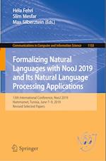 Formalizing Natural Languages with NooJ 2019 and Its Natural Language Processing Applications