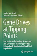 Gene Drives at Tipping Points