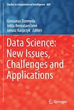 Data Science: New Issues, Challenges and Applications