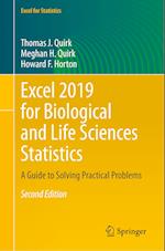 Excel 2019 for Biological and Life Sciences Statistics