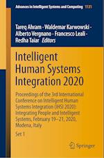 Intelligent Human Systems Integration 2020