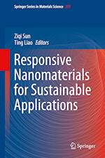 Responsive Nanomaterials for Sustainable Applications