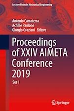 Proceedings of XXIV AIMETA Conference 2019