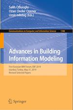 Advances in Building Information Modeling