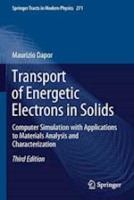 Transport of Energetic Electrons in Solids
