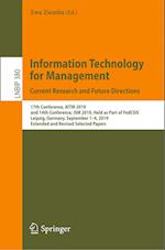 Information Technology for Management: Current Research and Future Directions