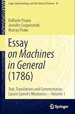 Essay on Machines in General (1786)