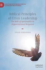 Biblical Principles of Crisis Leadership