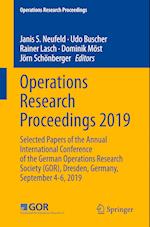 Operations Research Proceedings 2019