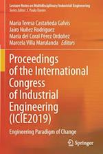 Proceedings of the International Congress of Industrial Engineering (ICIE2019)
